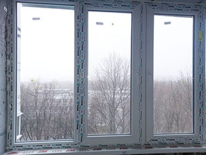 Пластиковое окно WDS 5S в зал Днепр