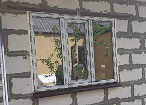 Ламинированное окно Rehau мореный дуб фото - Открытые окна