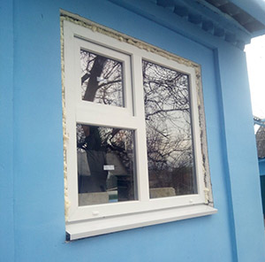 Пластиковое окно WDS 5S с форточкой Днепр