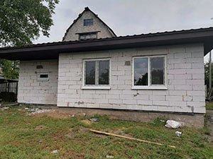 Остекление частного дома на Игрени Днепр - пластиковые окна Rehau, WDS