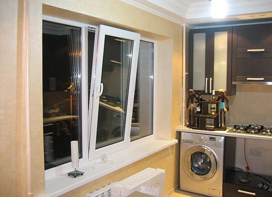 Окна для влажных помещений - кухни