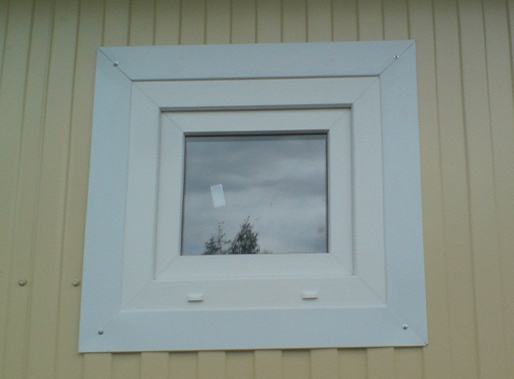 Окно-фрамуга для гаража в Днепропетровске